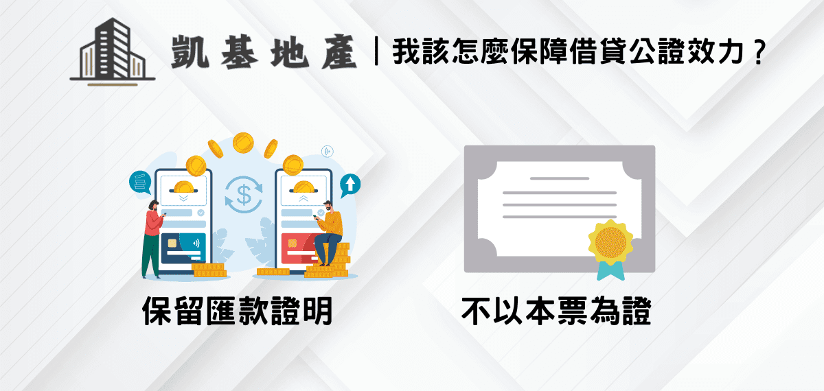 我該怎麼保障借貸公證效力？